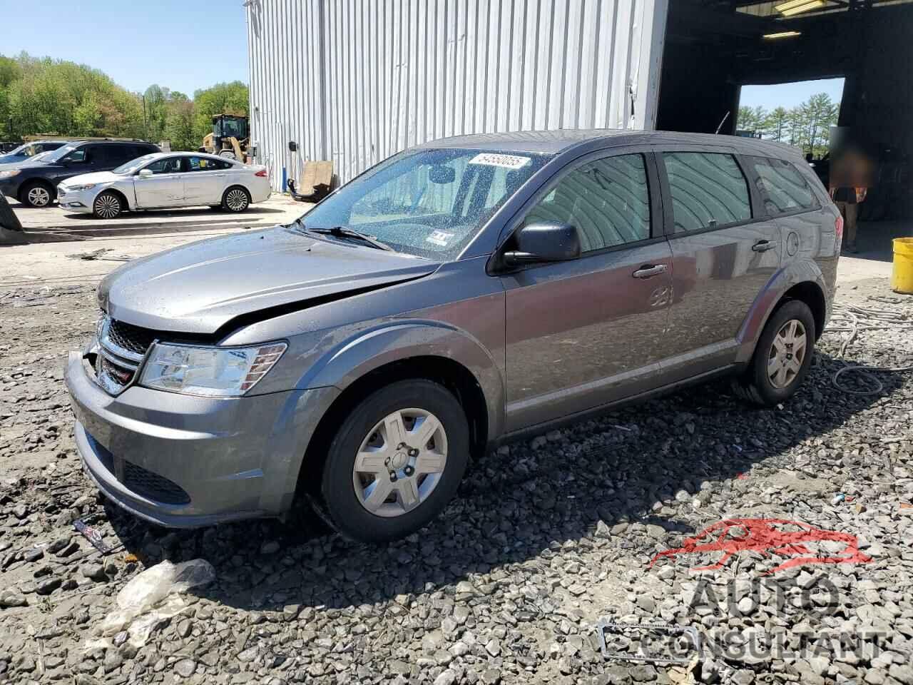 DODGE JOURNEY 2012 - 3C4PDCAB7CT344999