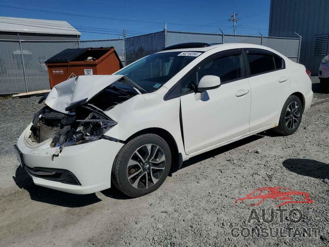 HONDA CIVIC 2013 - 2HGFB2E52DH013081