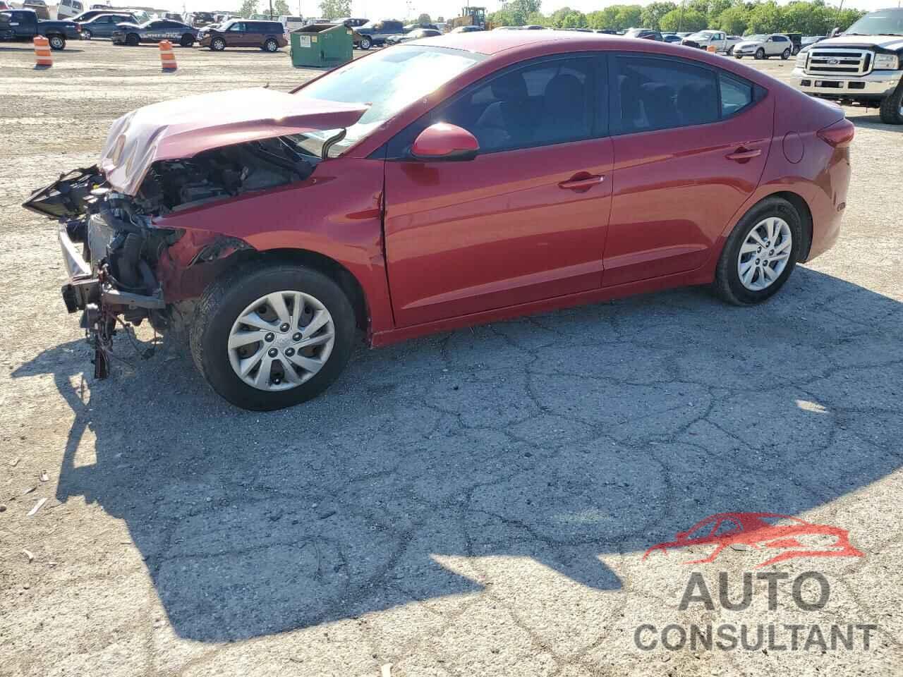 HYUNDAI ELANTRA 2017 - KMHD74LF0HU087757