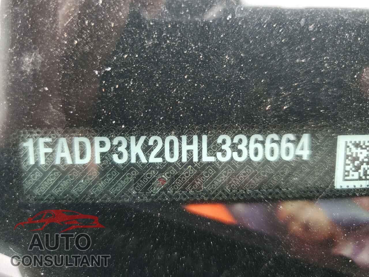 FORD FOCUS 2017 - 1FADP3K20HL336664