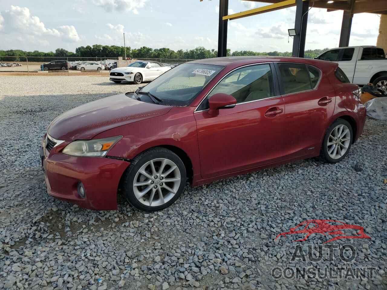 LEXUS CT 200 2013 - JTHKD5BH1D2150978