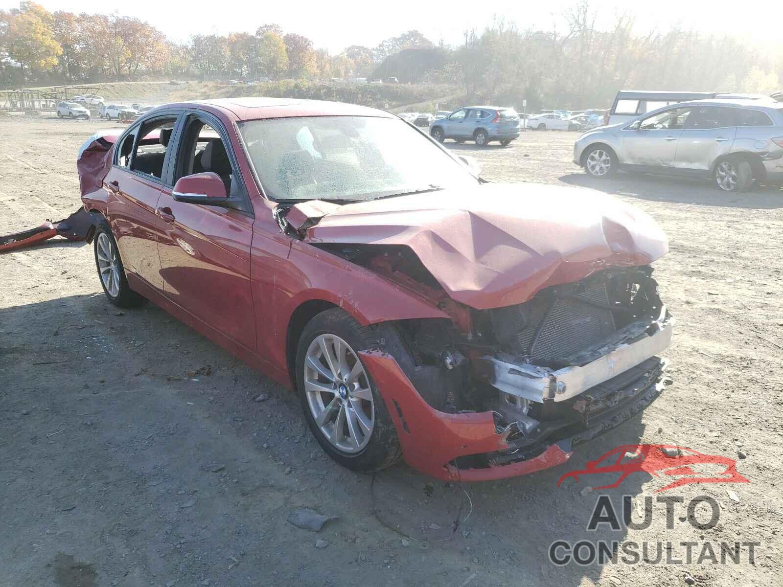 BMW 3 SERIES 2017 - WBA8E5G55HNU22358