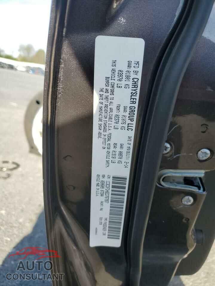 DODGE DART 2014 - 1C3CDFDH6ED767957