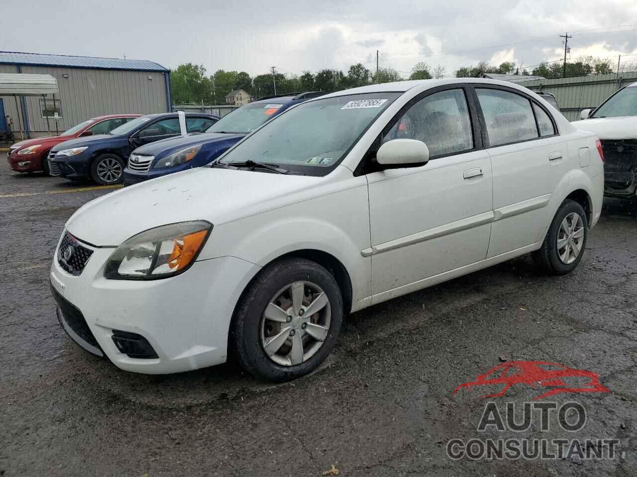 KIA RIO 2010 - KNADH4A37A6624139