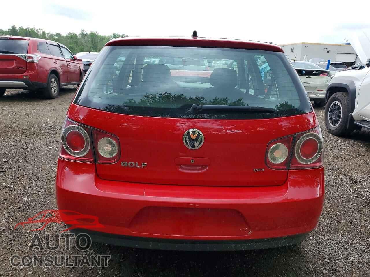 VOLKSWAGEN GOLF 2010 - 9BWEL4BE8A4003600