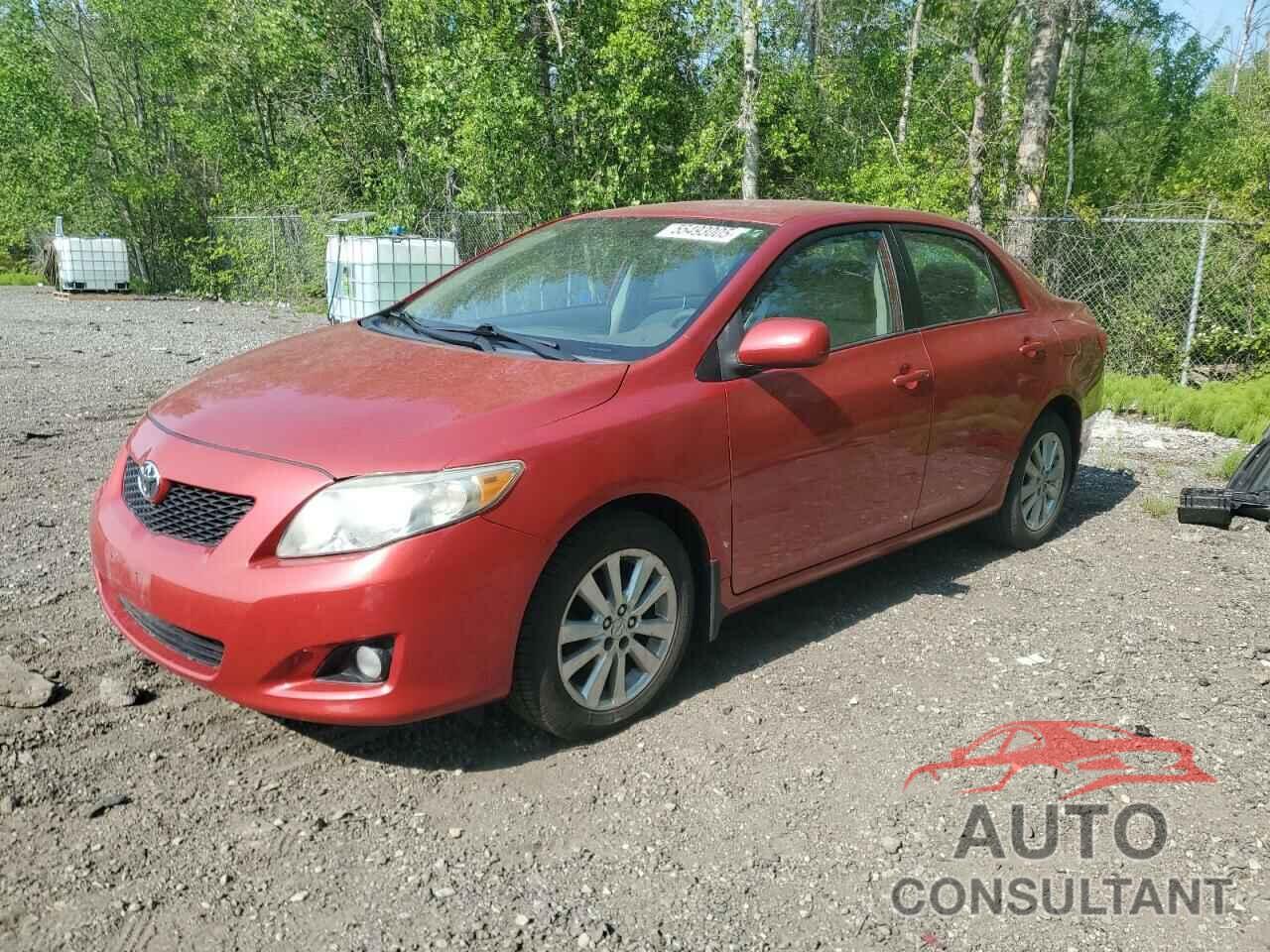TOYOTA COROLLA 2010 - 2T1BU4EE9AC490437