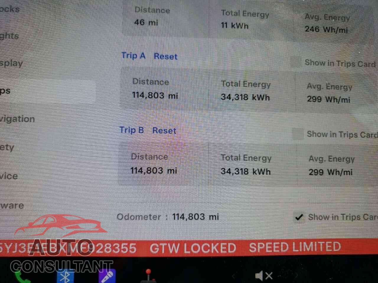 TESLA MODEL 3 2021 - 5YJ3E1EBXMF928355