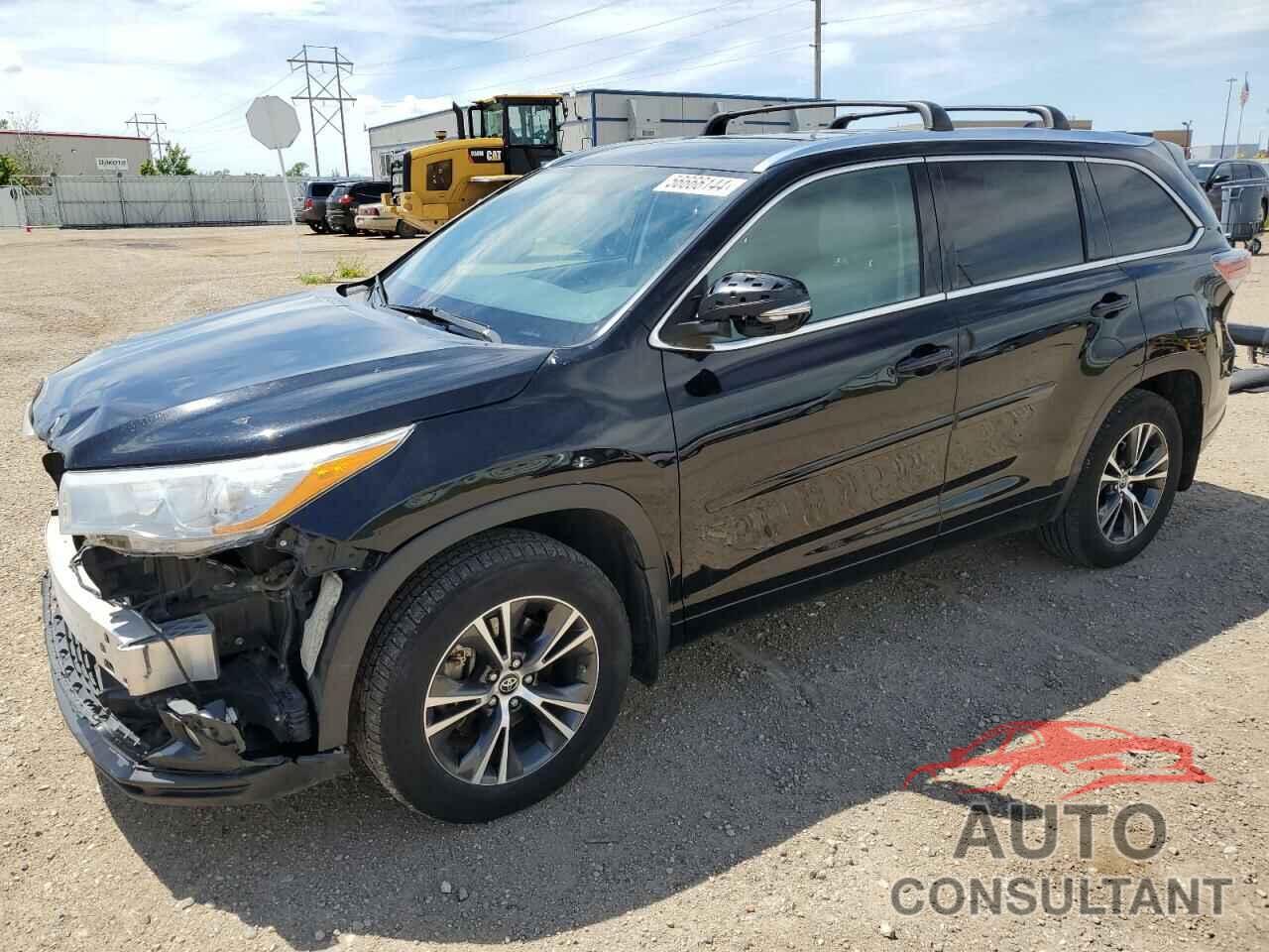 TOYOTA HIGHLANDER 2016 - 5TDJKRFHXGS319008