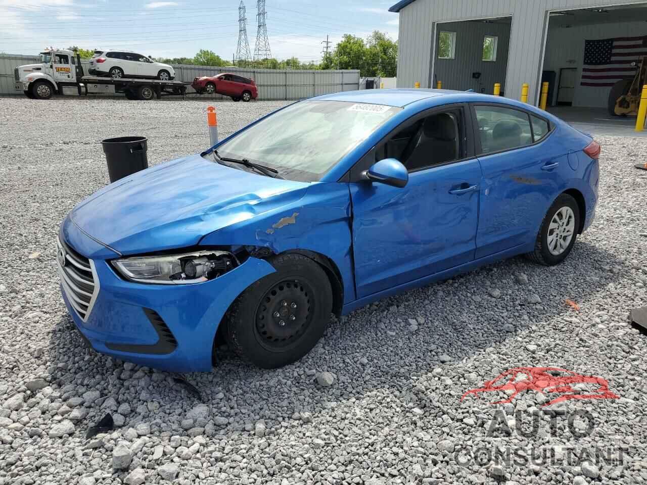 HYUNDAI ELANTRA 2017 - KMHD74LF0HU410897