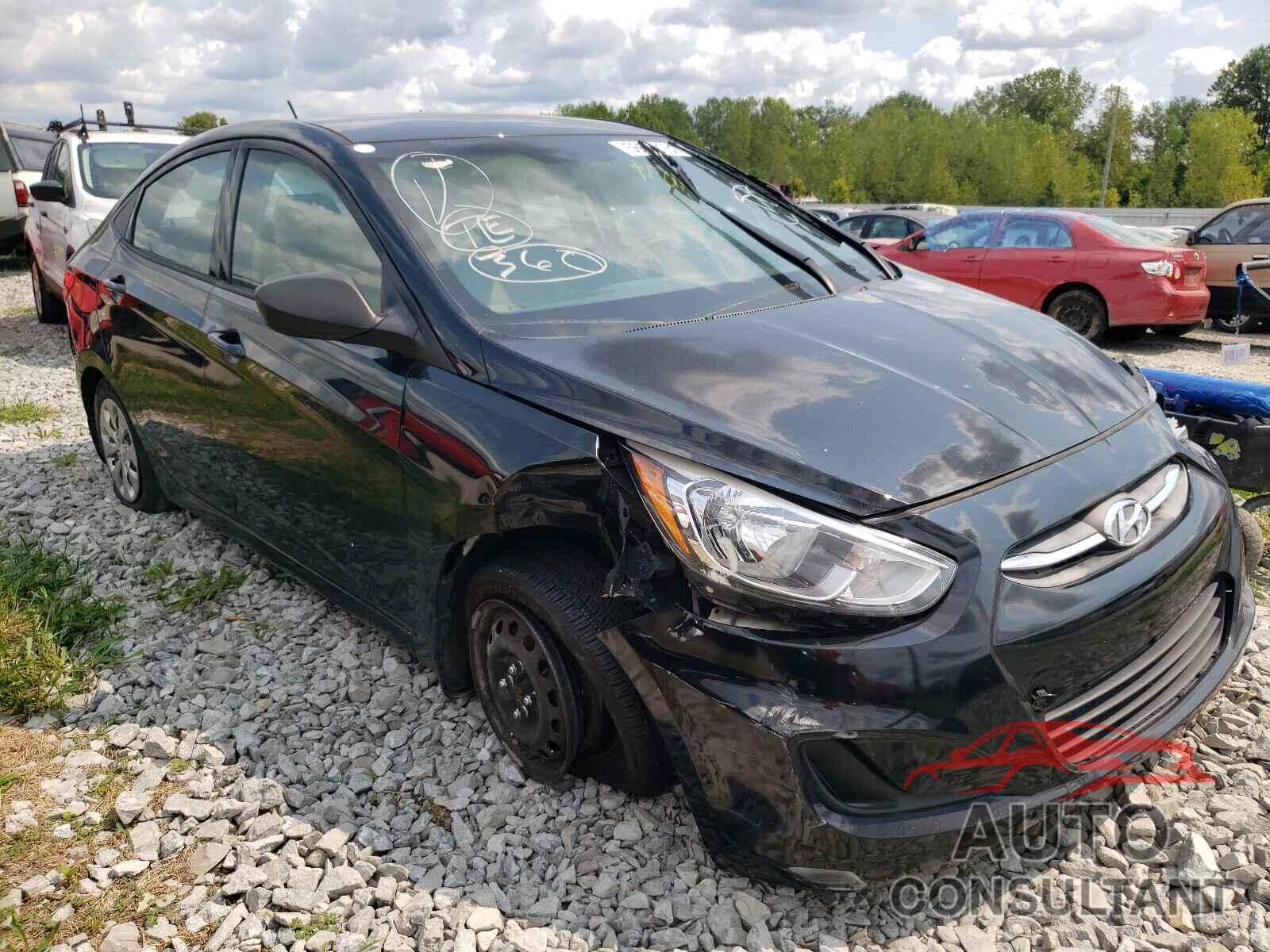 HYUNDAI ACCENT 2017 - KMHCT4AEXHU333523