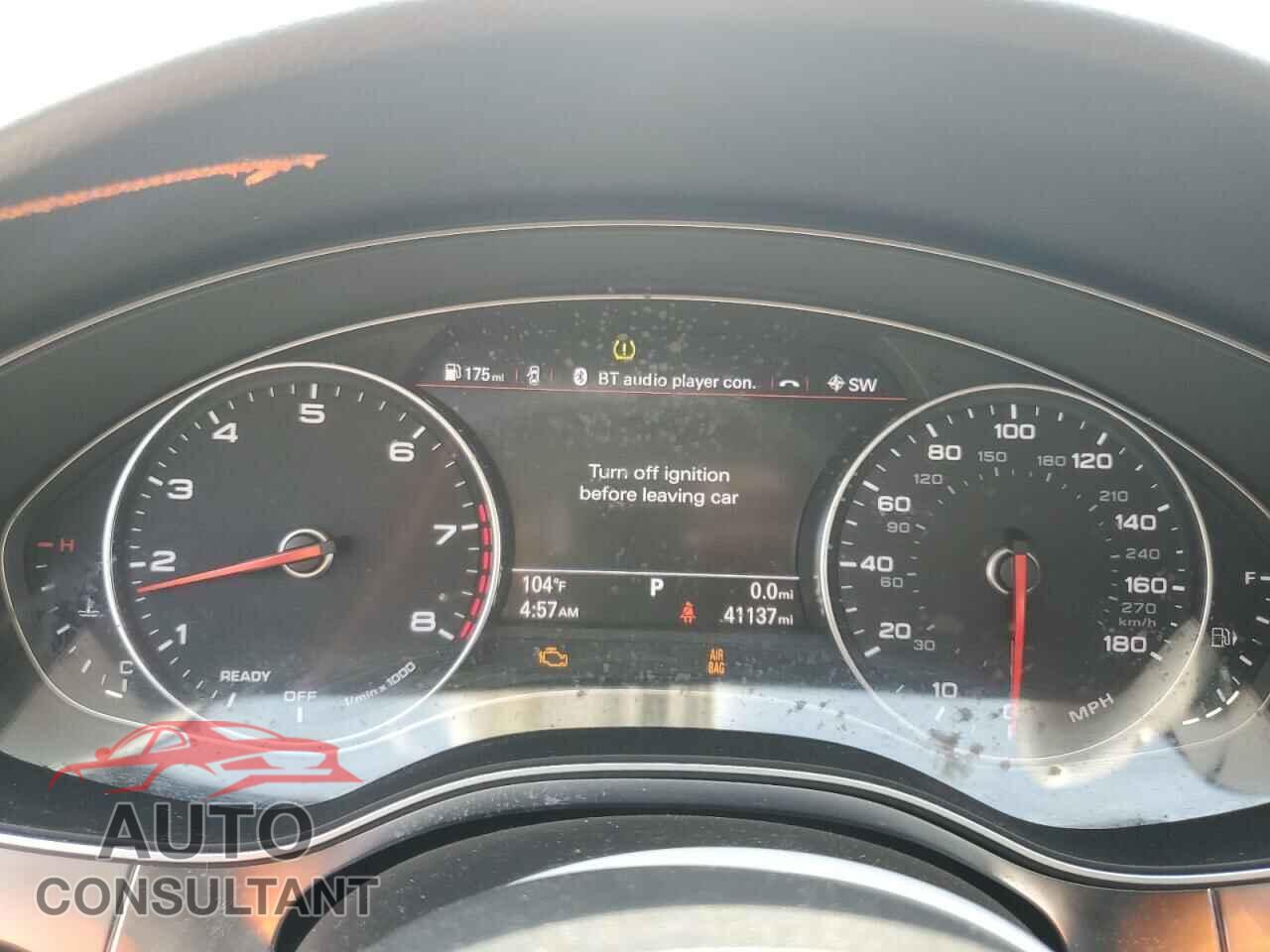 AUDI A6 2017 - WAUC8AFC7HN134495