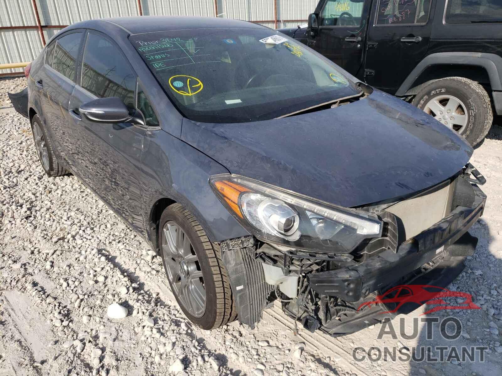 KIA FORTE 2016 - KNAFX4A85G5450772