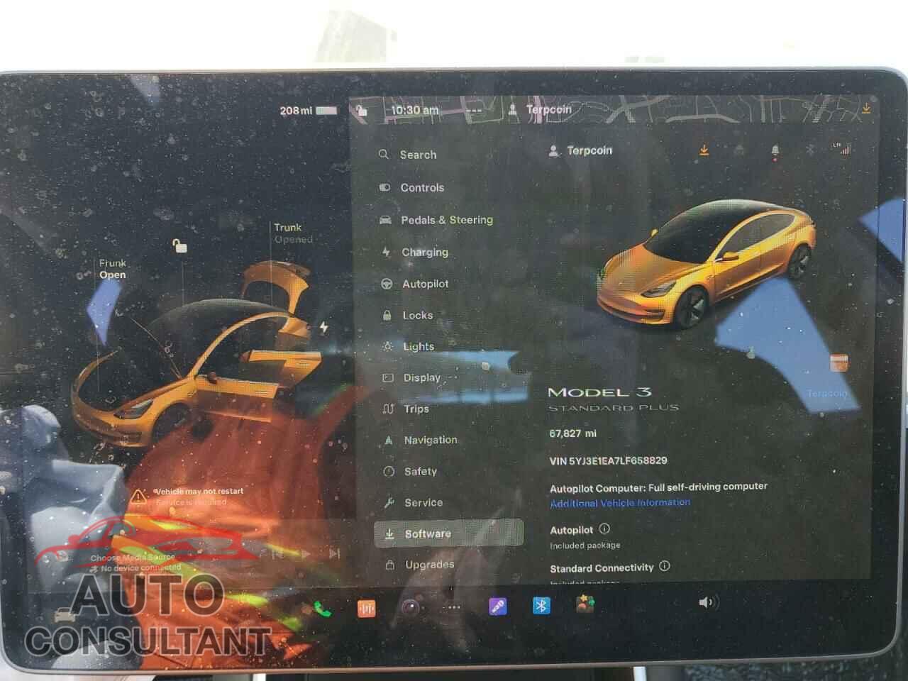 TESLA MODEL 3 2020 - 5YJ3E1EA7LF658829