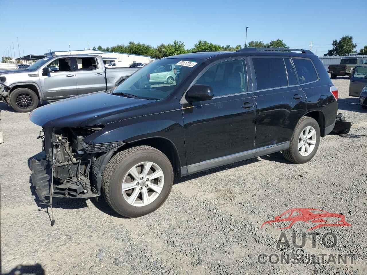 TOYOTA HIGHLANDER 2012 - 5TDBK3EH2CS124386