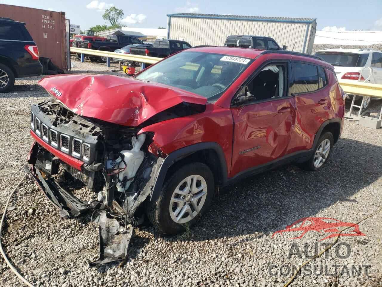 JEEP COMPASS 2018 - 3C4NJCAB9JT411745