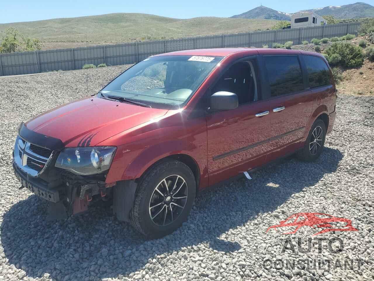 DODGE CARAVAN 2016 - 2C4RDGBG5GR109956