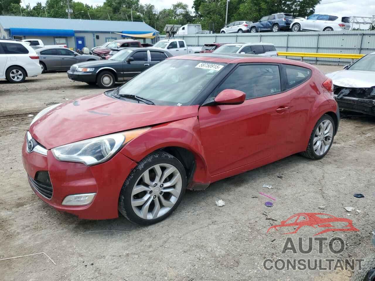 HYUNDAI VELOSTER 2012 - KMHTC6ADXCU060661