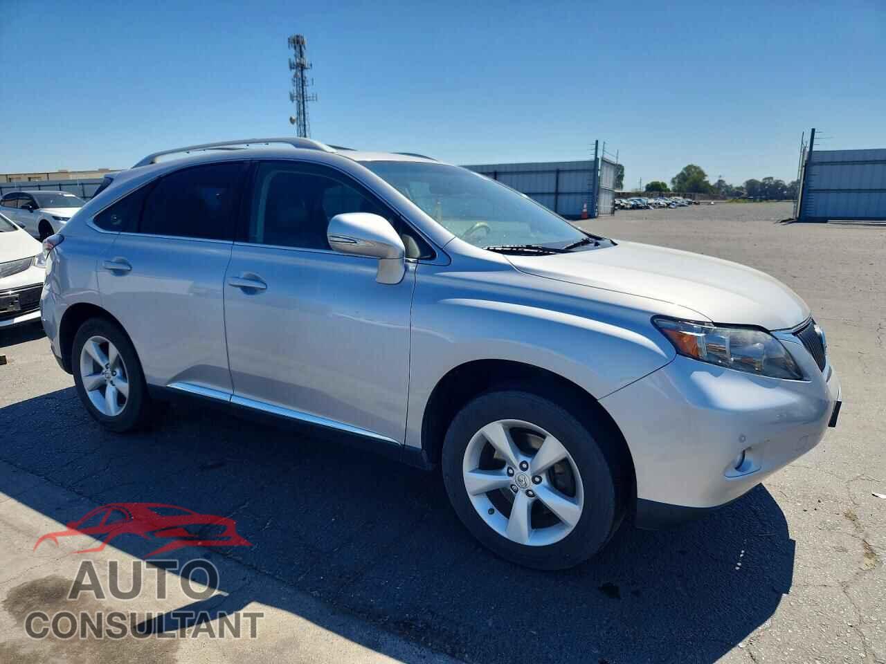 LEXUS RX350 2012 - 2T2BK1BA2CC151779