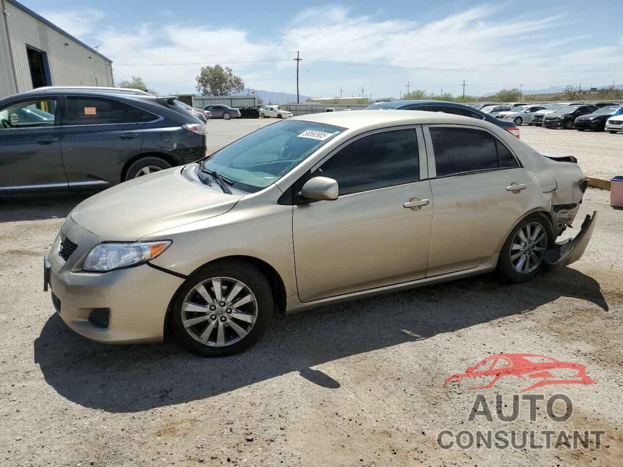 TOYOTA COROLLA 2009 - 1NXBU40E09Z028401