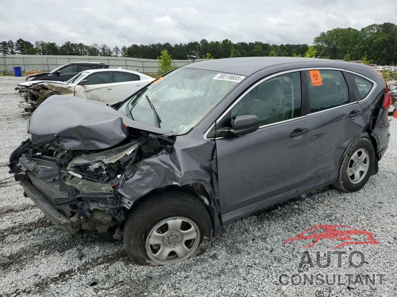 HONDA CRV 2015 - 5J6RM4H37FL063051