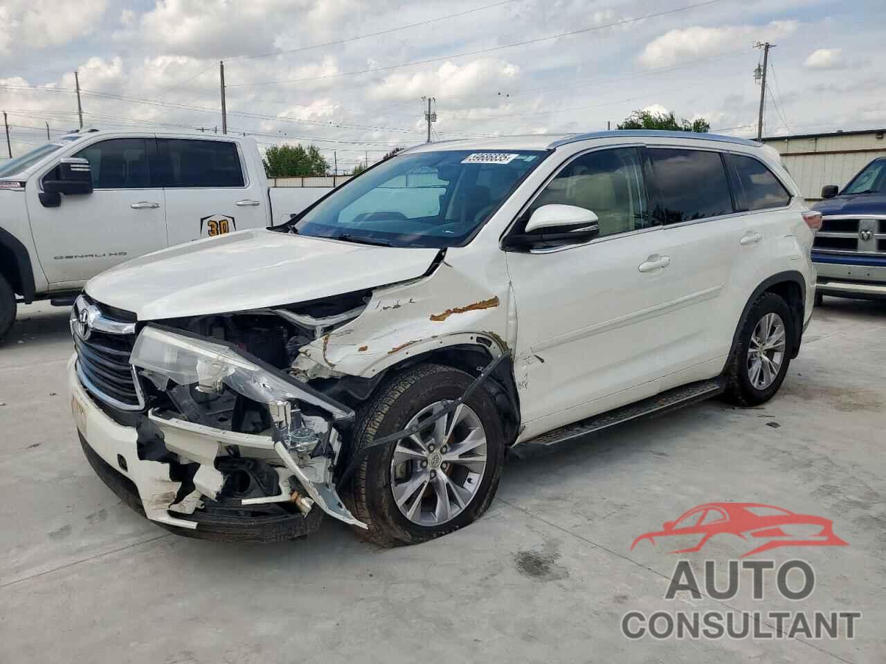 TOYOTA HIGHLANDER 2015 - 5TDKKRFH7FS056768