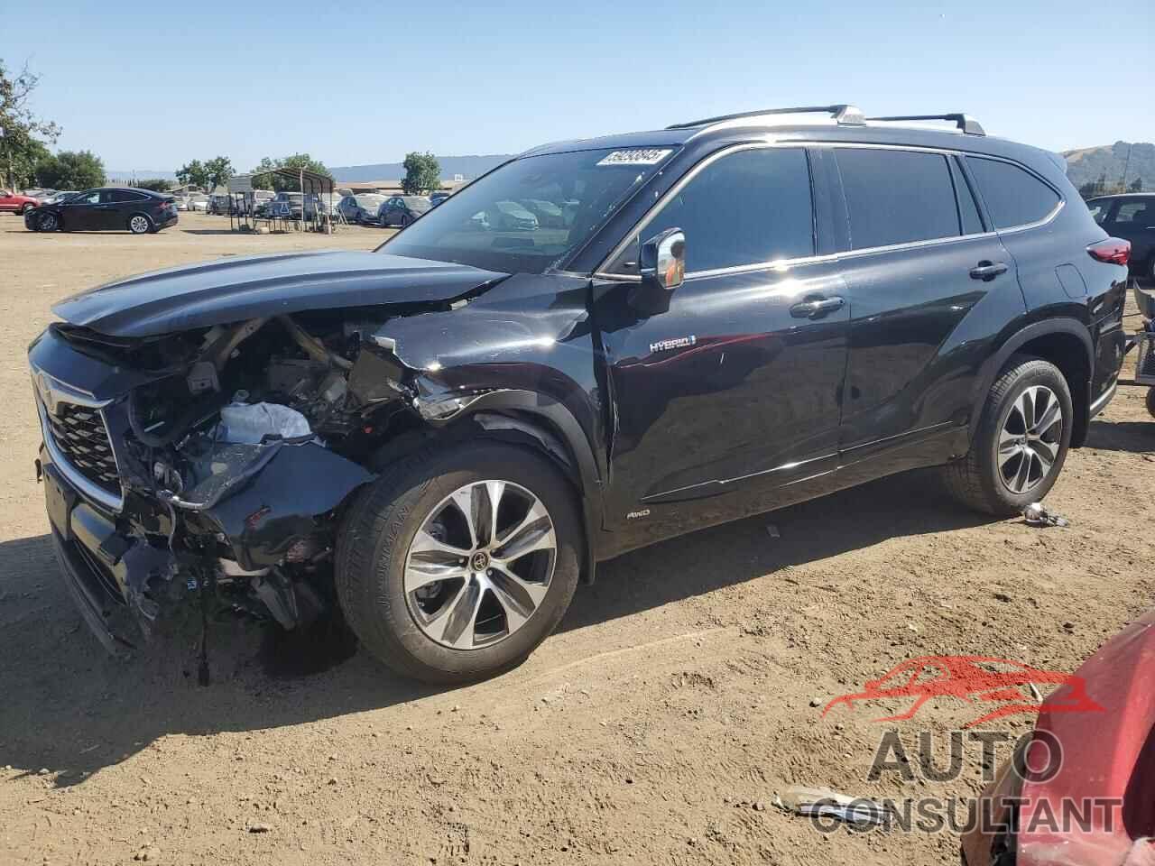 TOYOTA HIGHLANDER 2021 - 5TDHBRCH1MS024068