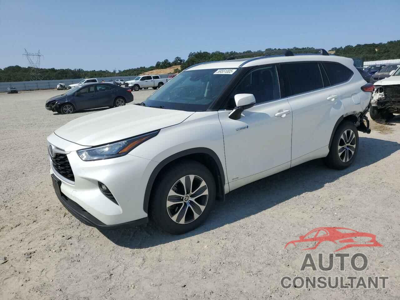 TOYOTA HIGHLANDER 2020 - 5TDHBRCH2LS508457