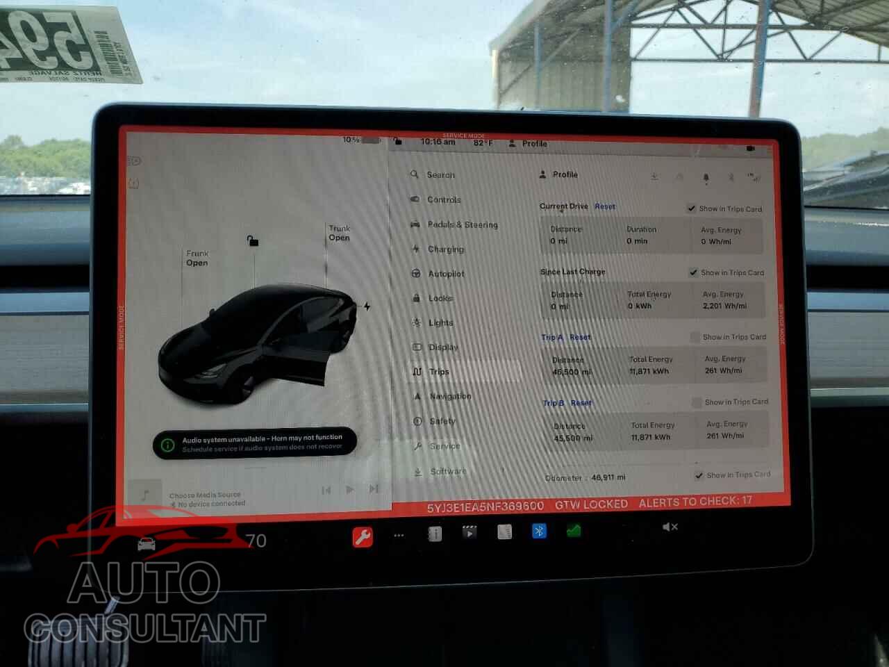 TESLA MODEL 3 2022 - 5YJ3E1EA5NF369600
