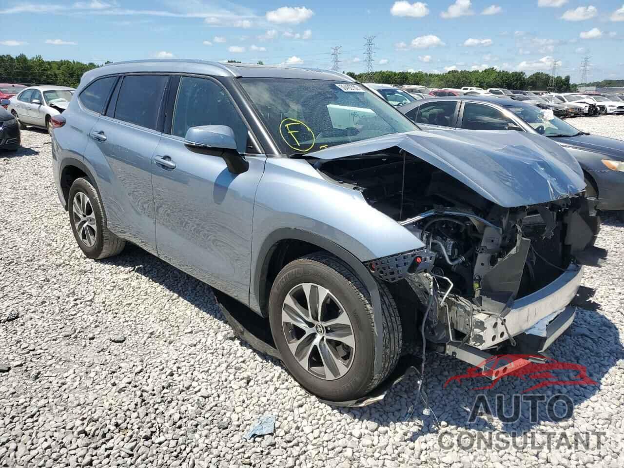 TOYOTA HIGHLANDER 2020 - 5TDGZRAH9LS028409