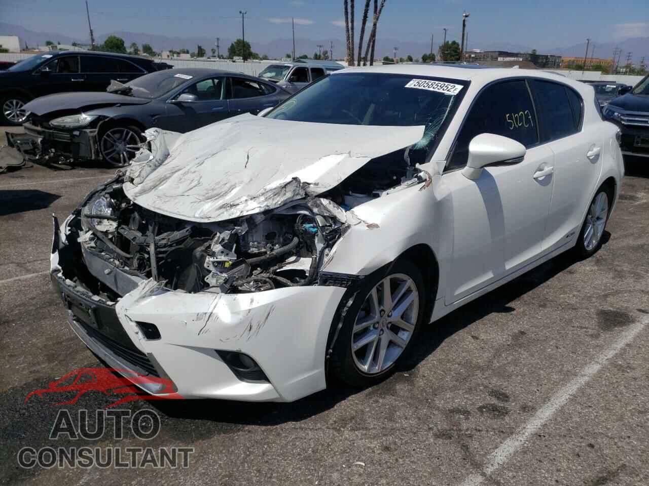 LEXUS CT 200 2017 - JTHKD5BH7H2291589