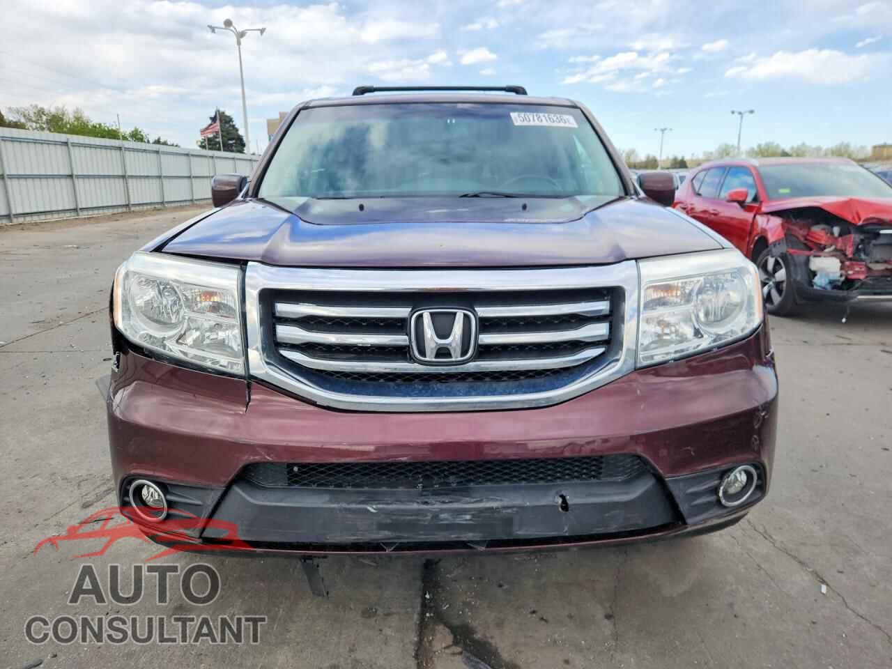 HONDA PILOT 2013 - 5FNYF4H50DB057511