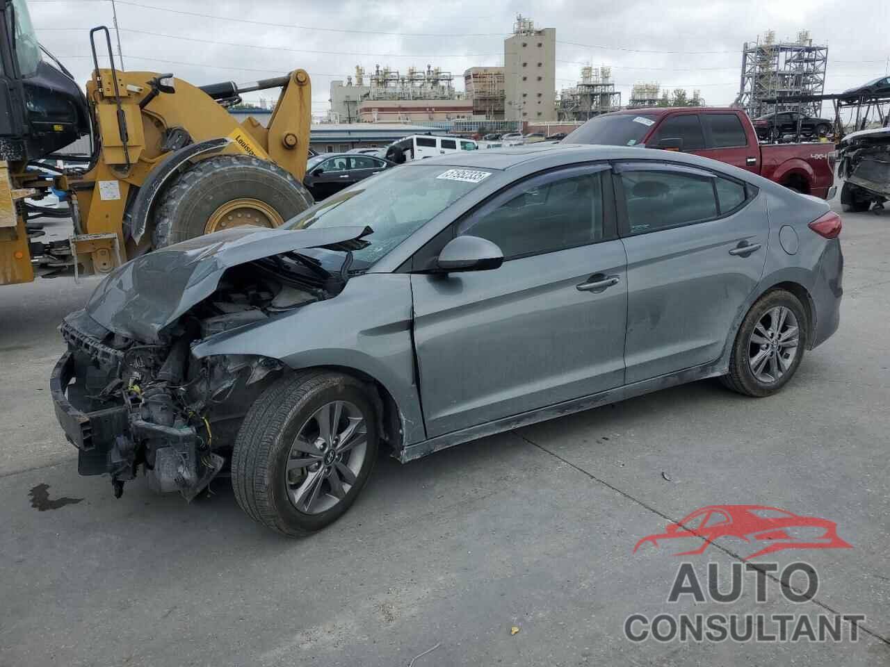HYUNDAI ELANTRA 2017 - KMHD84LF3HU423950