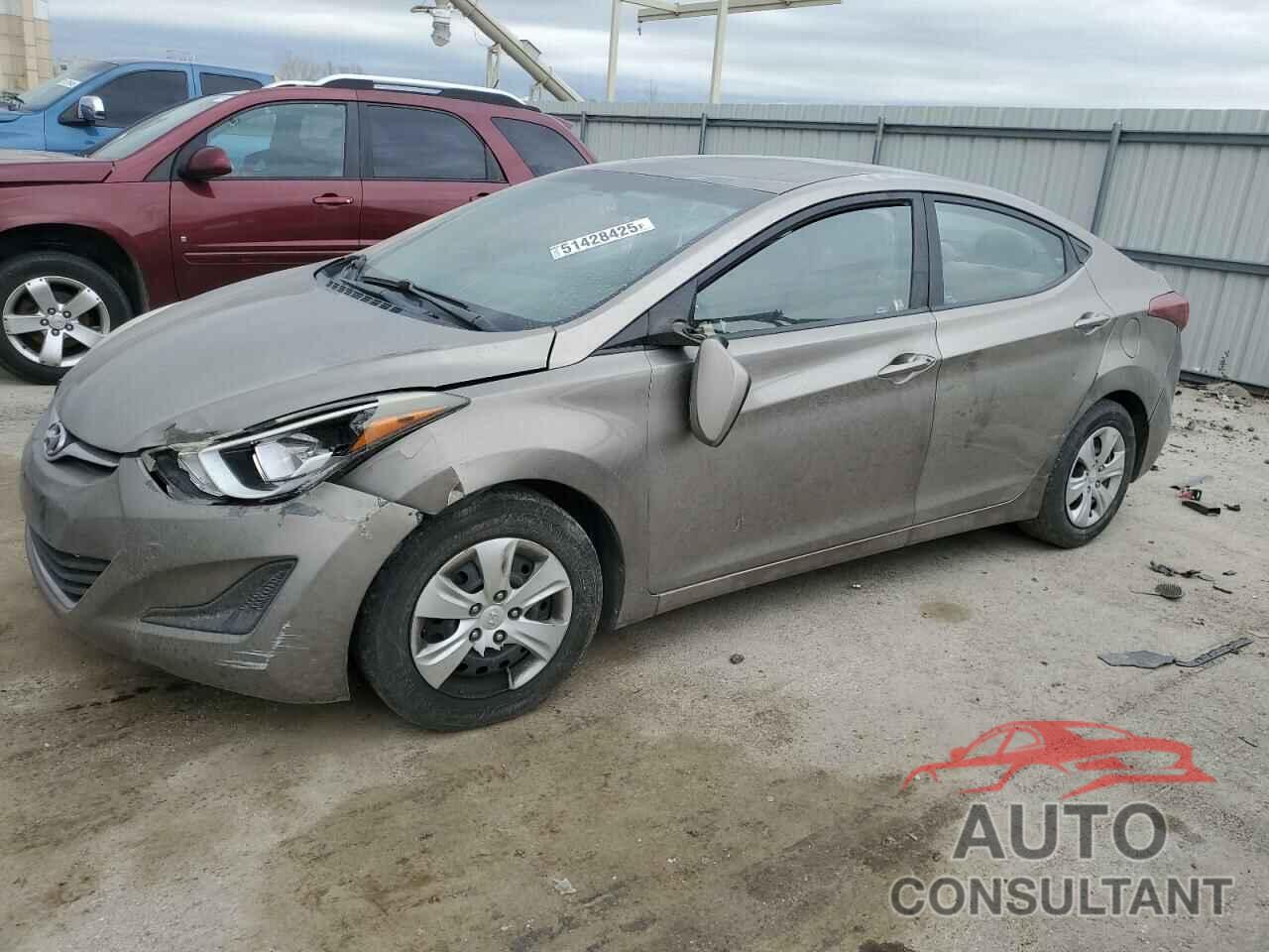 HYUNDAI ELANTRA 2016 - 5NPDH4AE3GH704458