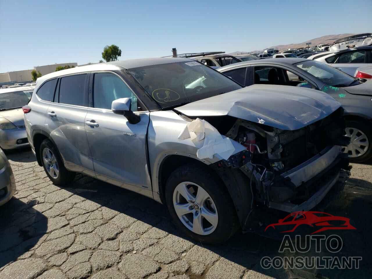 TOYOTA HIGHLANDER 2021 - 5TDBBRCH7MS514343
