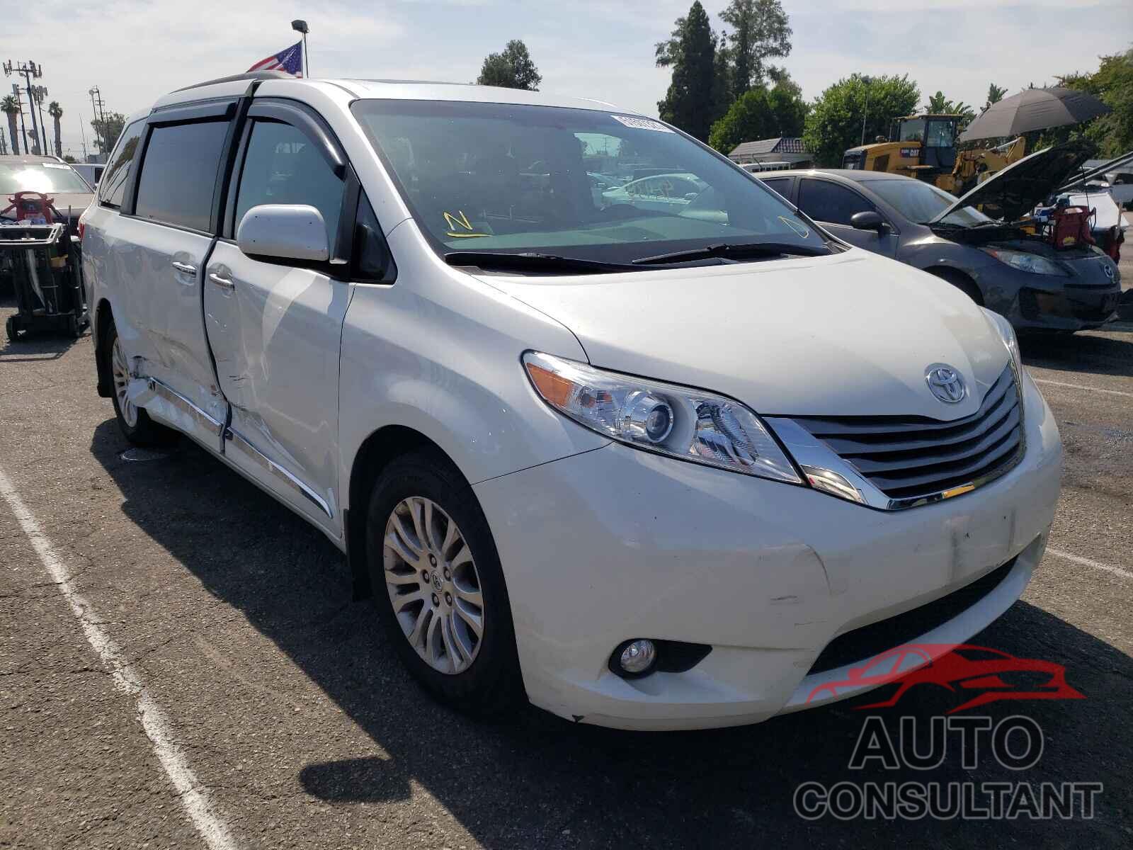 TOYOTA SIENNA 2017 - 5TDYZ3DC0HS890166