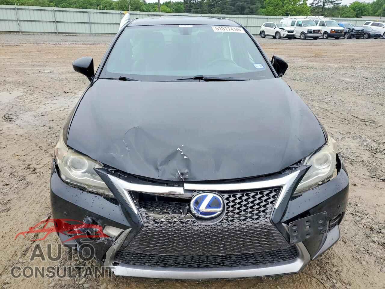 LEXUS CT 200 2013 - JTHKD5BH4D2157570
