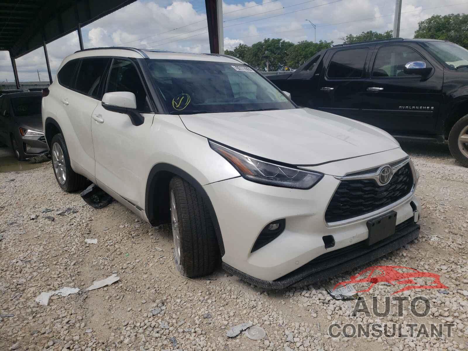 TOYOTA HIGHLANDER 2021 - 5TDYZRAH1MS042200