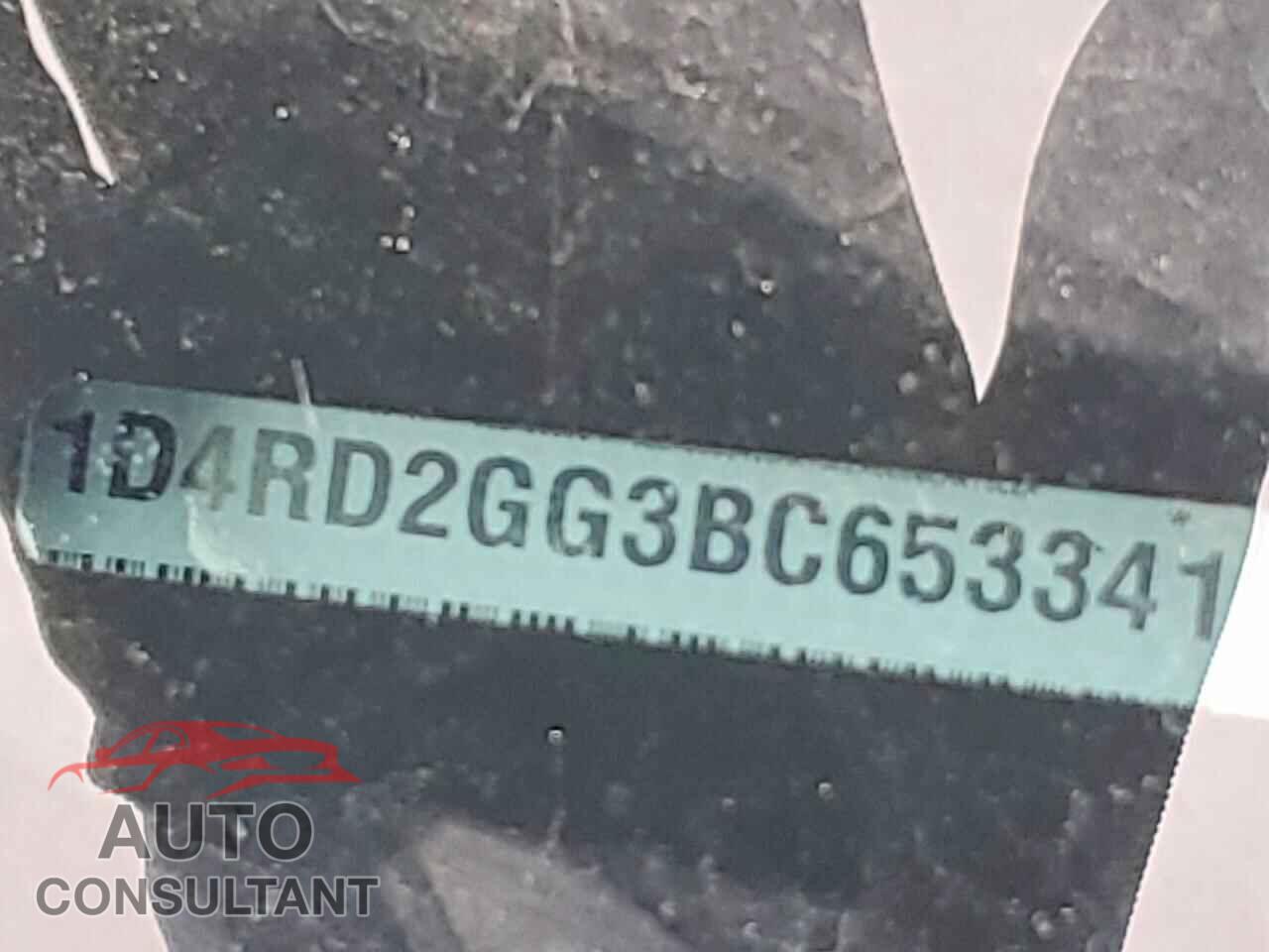 DODGE DURANGO 2011 - 1D4RD2GG3BC653341