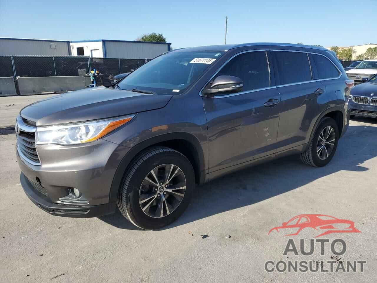 TOYOTA HIGHLANDER 2016 - 5TDKKRFH1GS123740