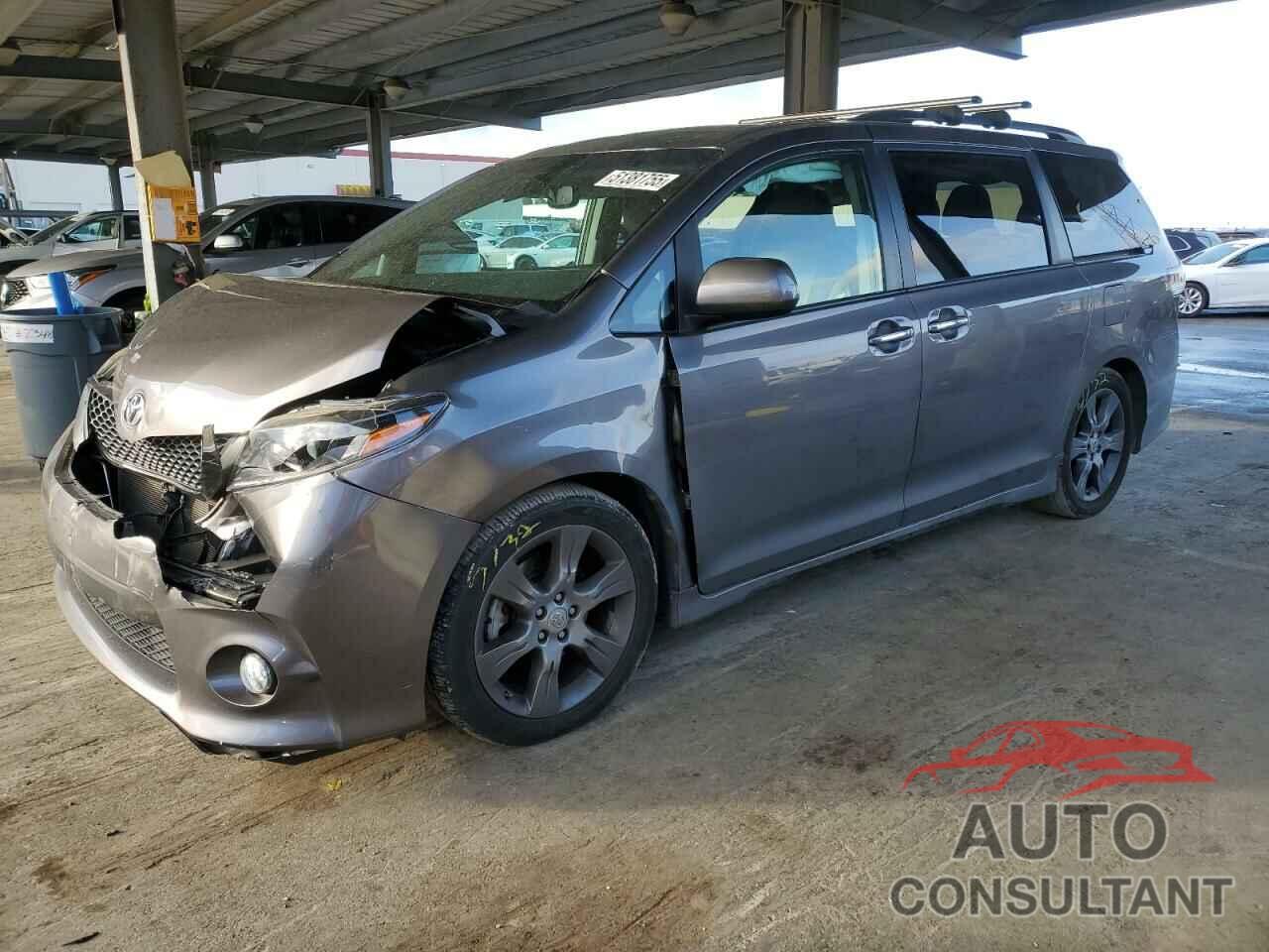 TOYOTA SIENNA 2015 - 5TDXK3DC0FS605155
