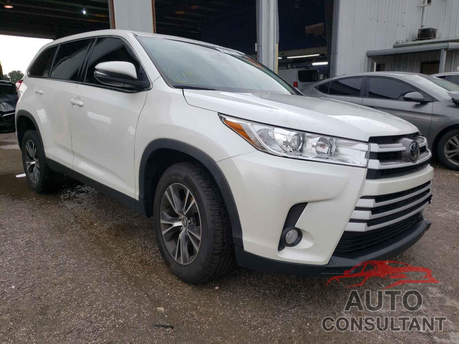 TOYOTA HIGHLANDER 2019 - 5TDZZRFH1KS305487