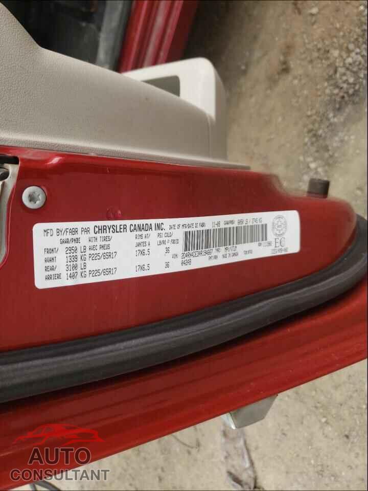 DODGE CARAVAN 2010 - 2D4RN4DE3AR194667