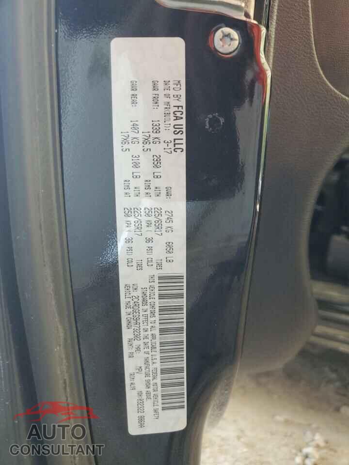 DODGE CARAVAN 2017 - 2C4RDGEG9HR732302