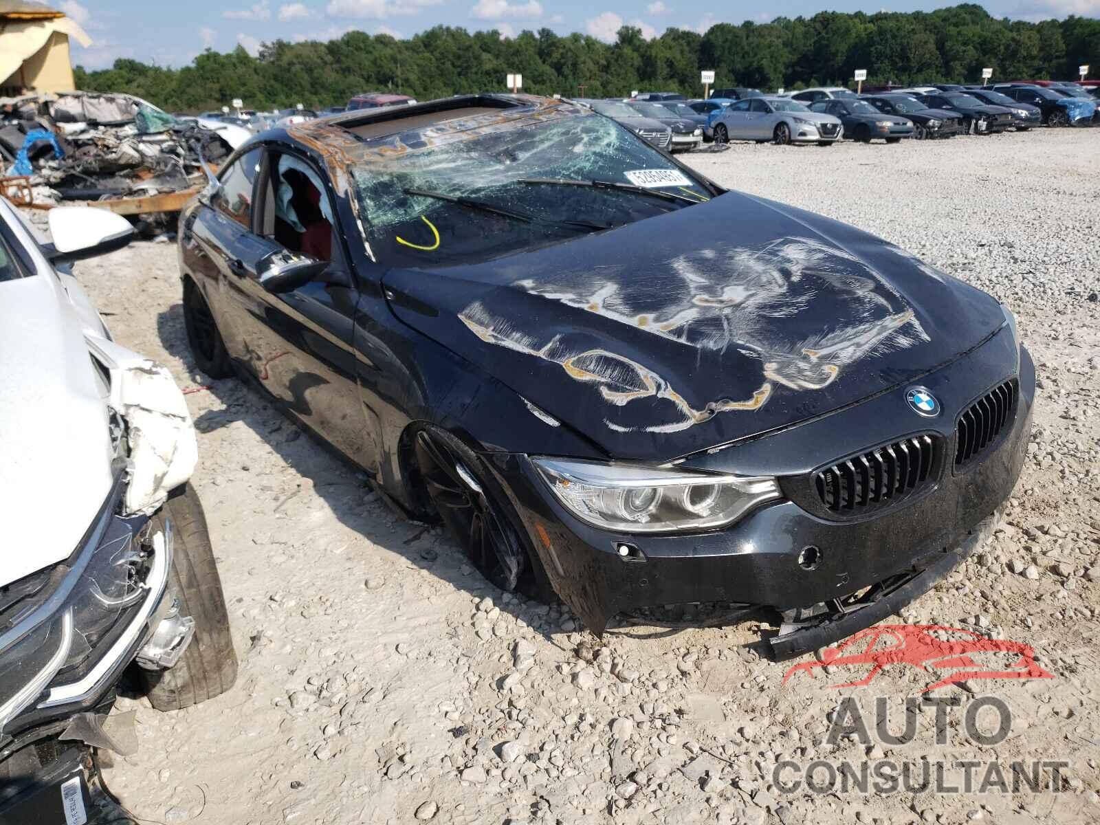 BMW 4 SERIES 2017 - WBA4P1C59HK522620