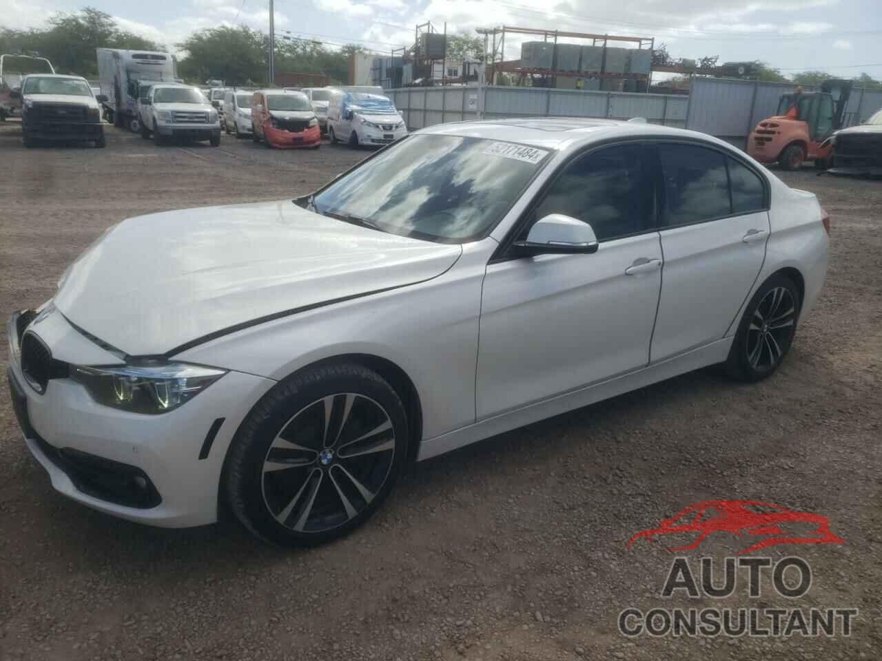 BMW 3 SERIES 2018 - WBA8B9G58JNU99263