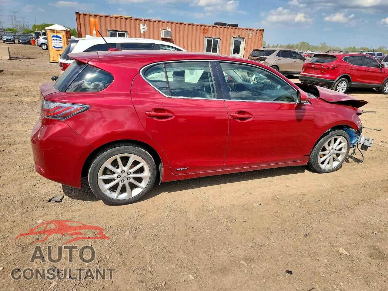 LEXUS CT 200 2012 - JTHKD5BH7C2077288
