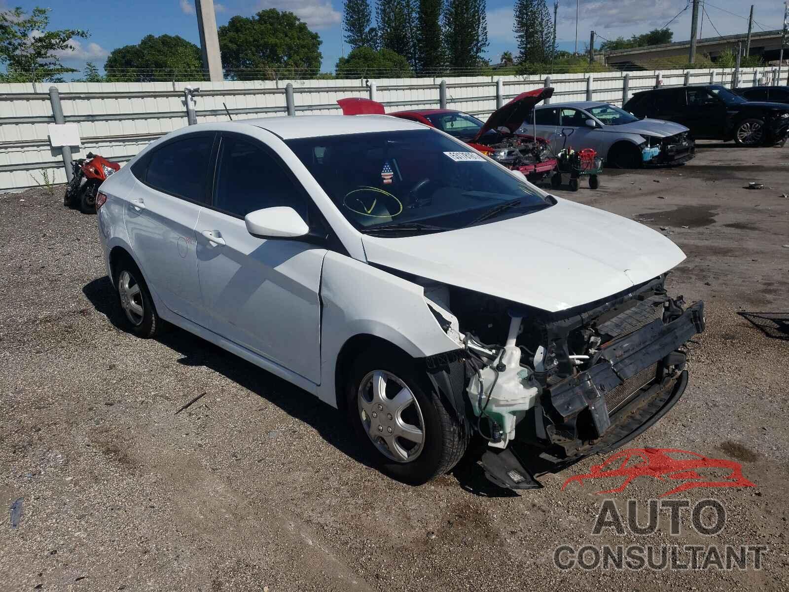 HYUNDAI ACCENT 2016 - KMHCT4AE5GU012584