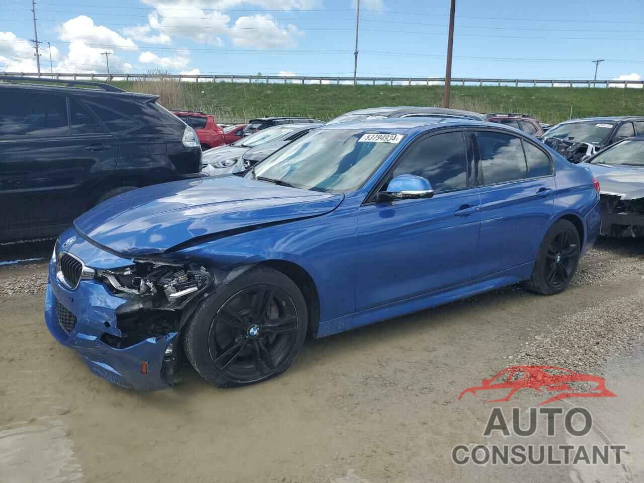 BMW 3 SERIES 2016 - WBA8E3G56GNT79684