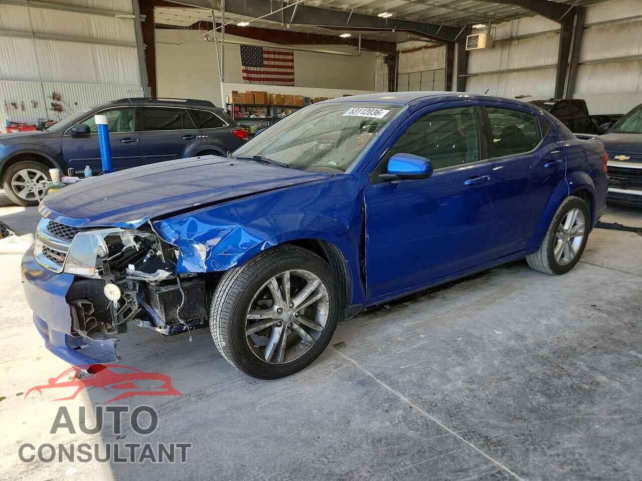 DODGE AVENGER 2012 - 1C3CDZCB7CN227703