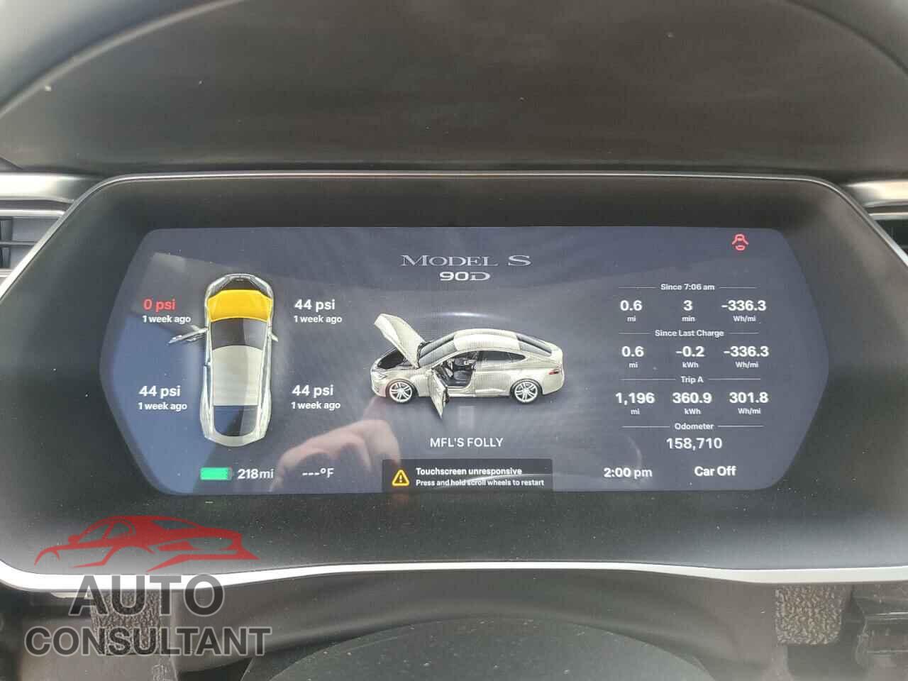 TESLA MODEL S 2016 - 5YJSA1E2XGF121040